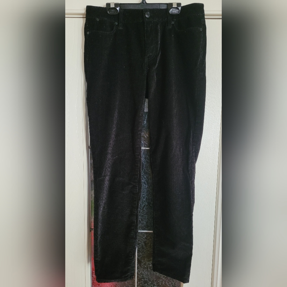 Talbots size 4 Sparkle Slim Ankle Cords